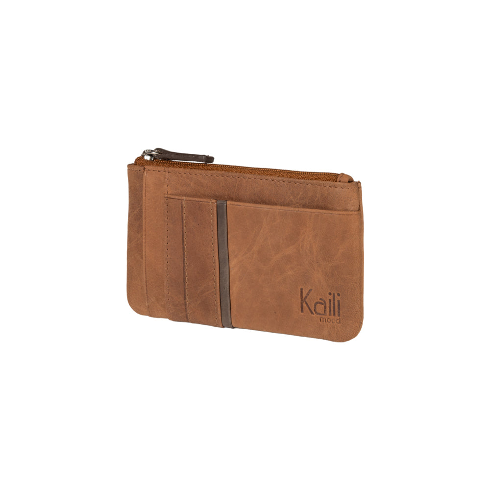 K12260UB | Bustina porta carte di credito e portamonete in Vera Pelle