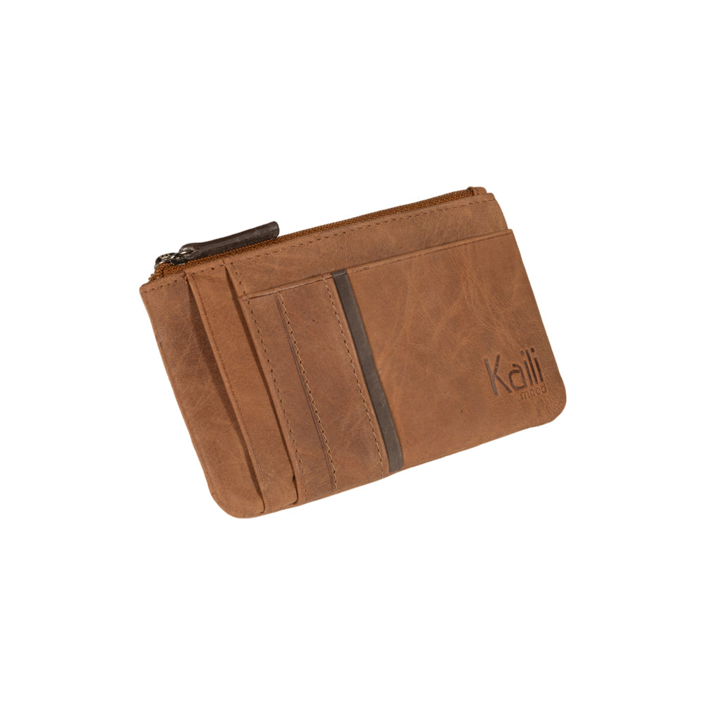 K12260UB | Bustina porta carte di credito e portamonete in Vera Pelle
