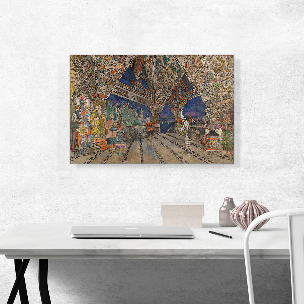 Stage Design For Le Coq D'or