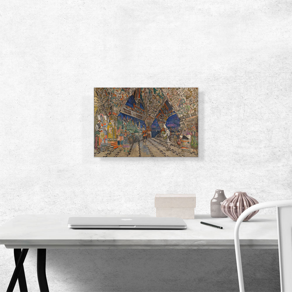 Stage Design For Le Coq D'or