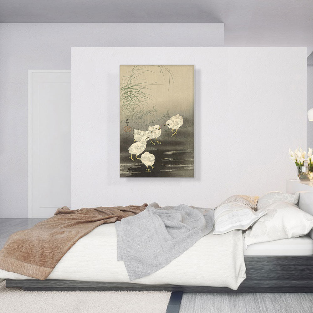 Baby Chicken and Worm