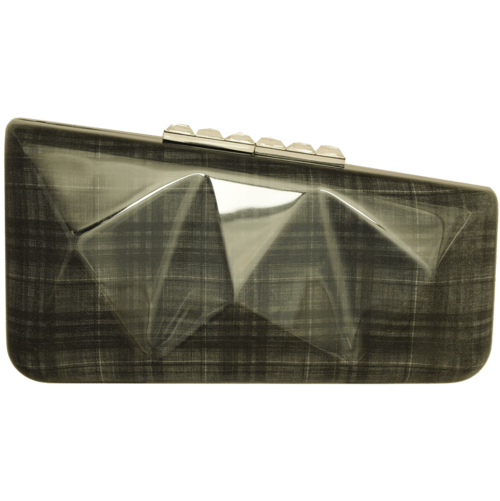 Minaudière in Ash Glen Plaid