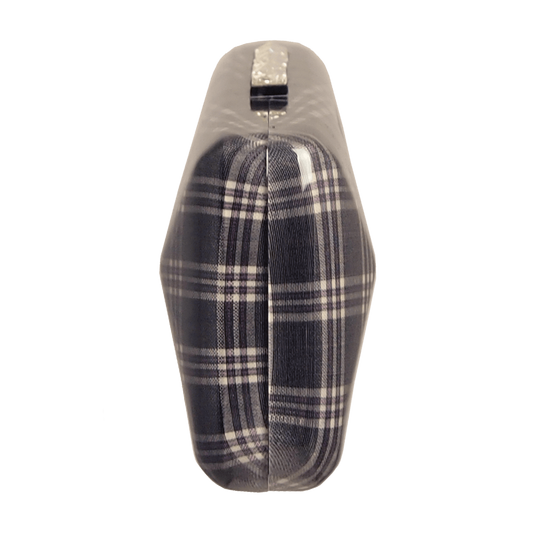Minaudière in Navy Glen Plaid