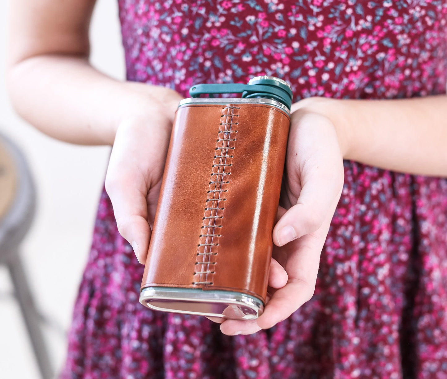 Leather Flask