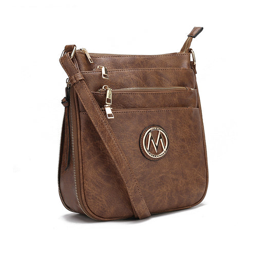 Salome Expandable Multi-Compartment Crossbody