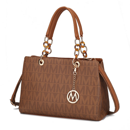 Sirna M Signature Tote Handbag Vegan Leather Women