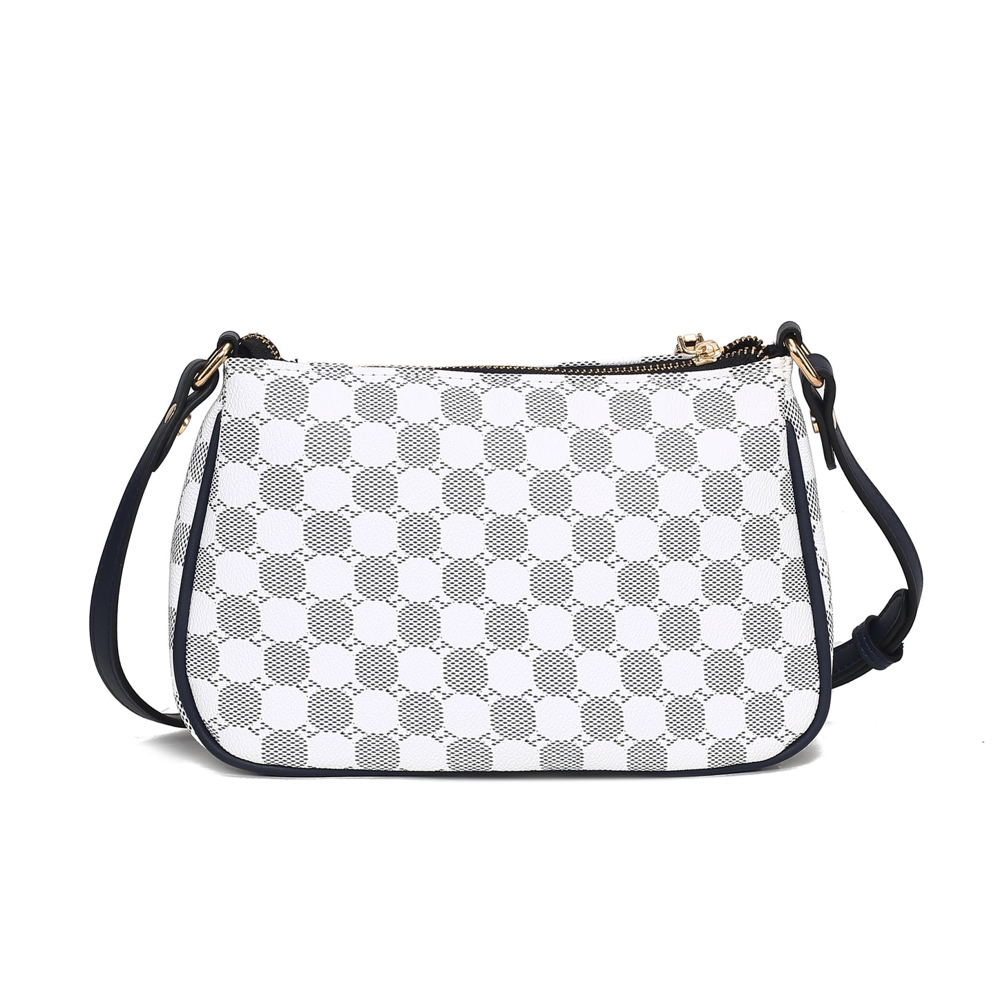 MKF Collection Essie Circular Print Vegan Leather Crossbody Bag by Mia