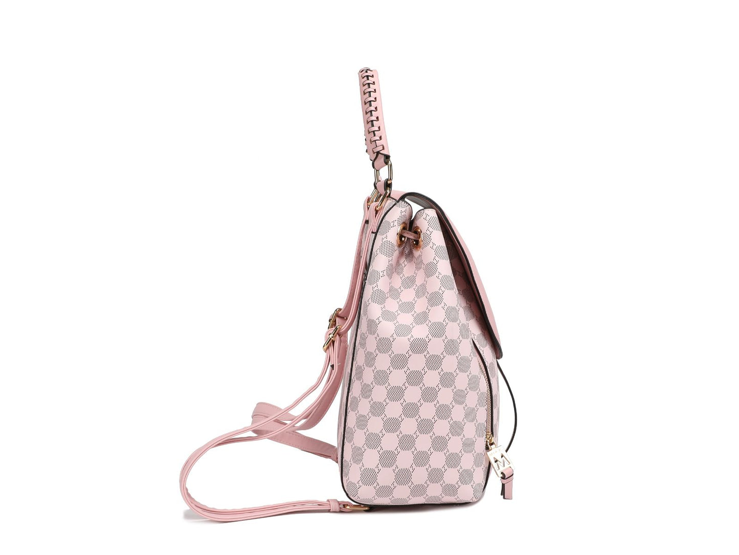 Kimberly Backpack Circular Print Tote Bag