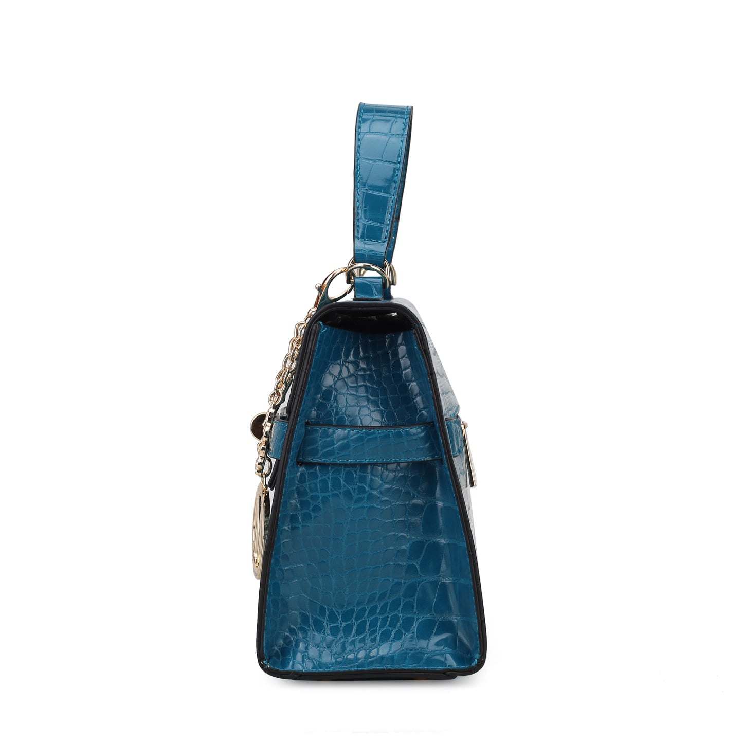 MKF Collection Naomi Vegan Crocodile Leather Satchel Bag by Mia K