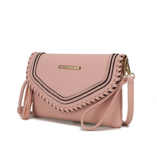 MKF Collection Remi Shoulder Handbag Vegan Leather Women by Mia K