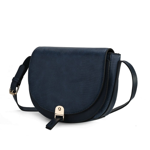 MKF Collection Adalyn Snake Embossed Shoulder Bag by Mia K