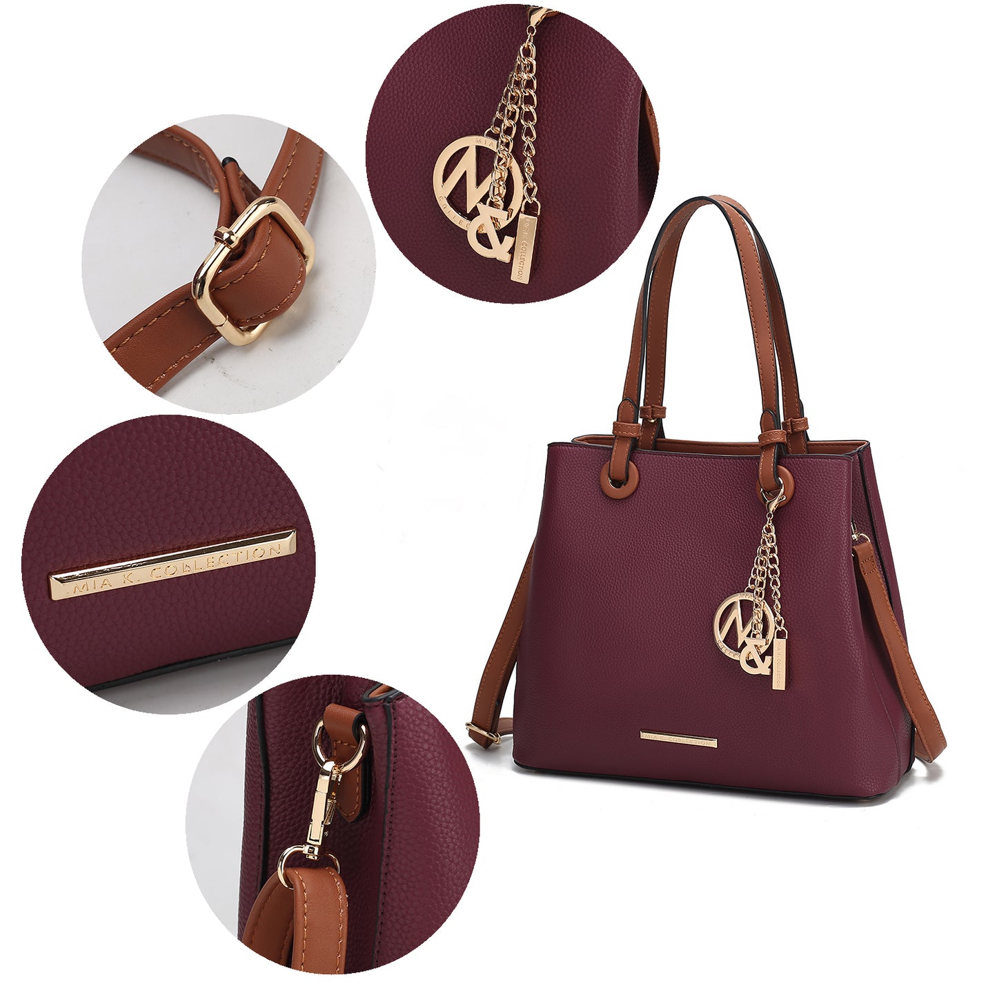 Kearny Vegan Leather Women Tote Bag