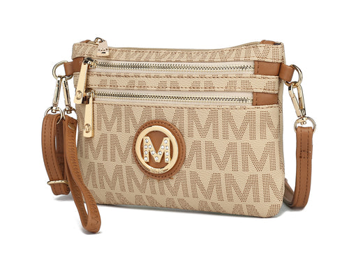 MKF Collection Geneve M Signature Crossbody by Mia K