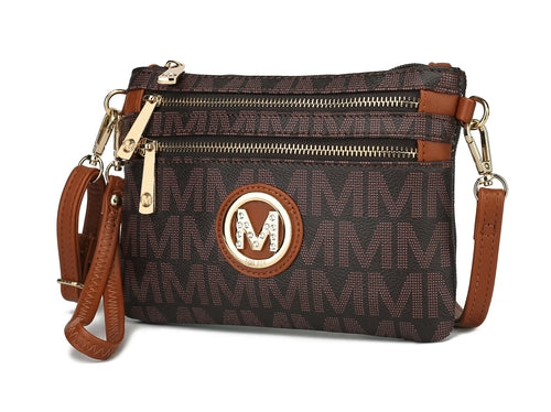 MKF Collection Geneve M Signature Crossbody by Mia K