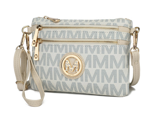 MKF Collection Geneve M Signature Crossbody by Mia K