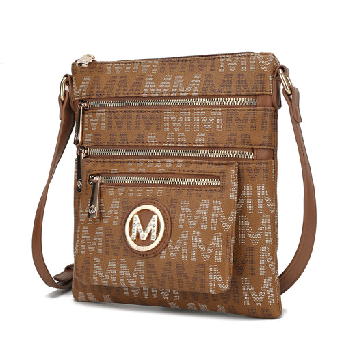 Beatrice M Signature Multi Compartments Crossbody