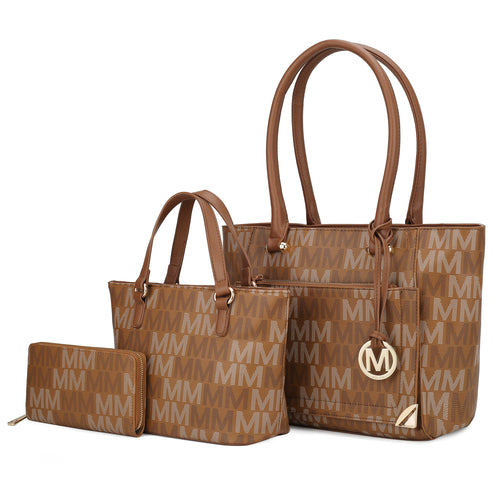 Lady II M Signature Tote & Wallet Set