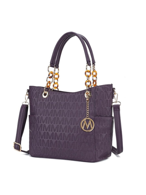 MKF Collection Rylee Tote Handbag Vegan Leather by Mia K