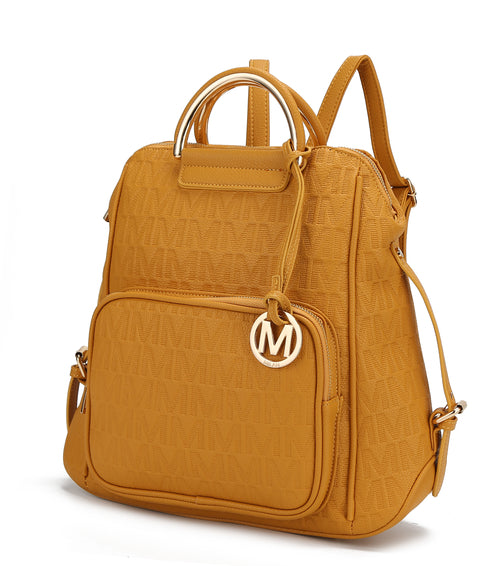 MKF Collection Torra Milan Signature Trendy Backpack By Mia k