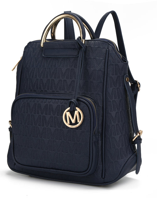 MKF Collection Torra Milan Signature Trendy Backpack By Mia k