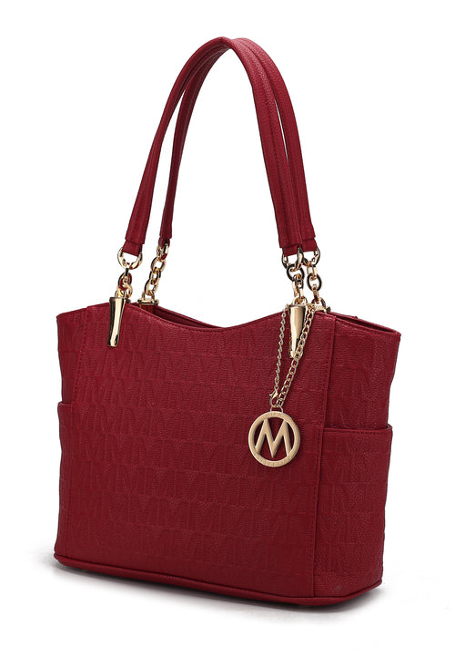 MKF Collection Malika M Signature Satchel Bag by Mia K