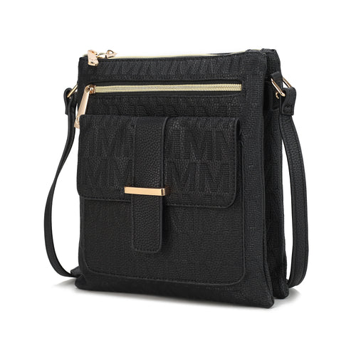 MKF Collection Janni Signature Embossed Crossbody Bag by Mia K