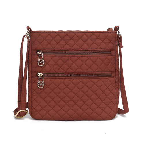 Lainey Solid Quilted Cotton Women Crossbody