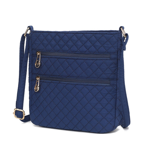Lainey Solid Quilted Cotton Women Crossbody