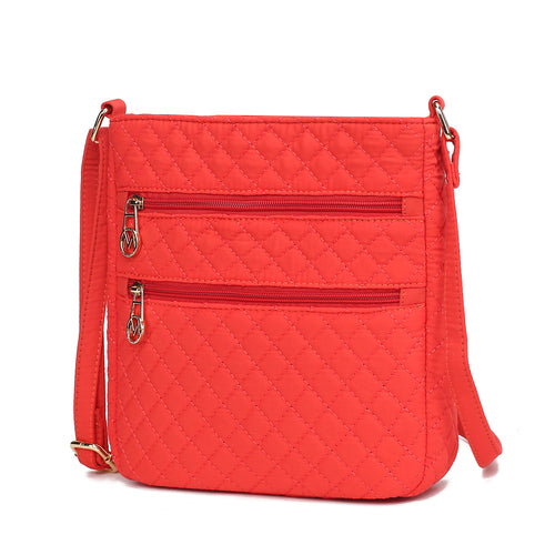 Lainey Solid Quilted Cotton Women Crossbody