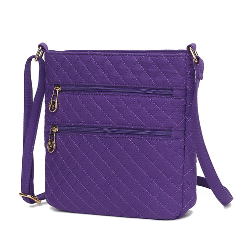 Lainey Solid Quilted Cotton Women Crossbody