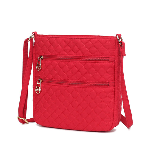 Lainey Solid Quilted Cotton Women Crossbody