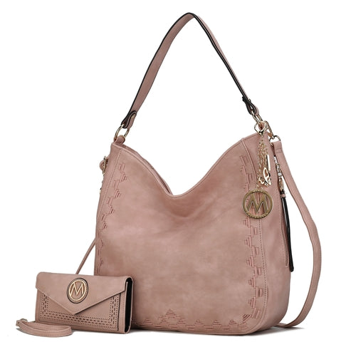 Lucille Shoulder Handbag Vegan Leather Women