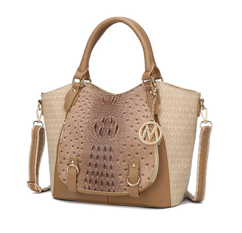 Jacqueline Signature Satchel Handbag