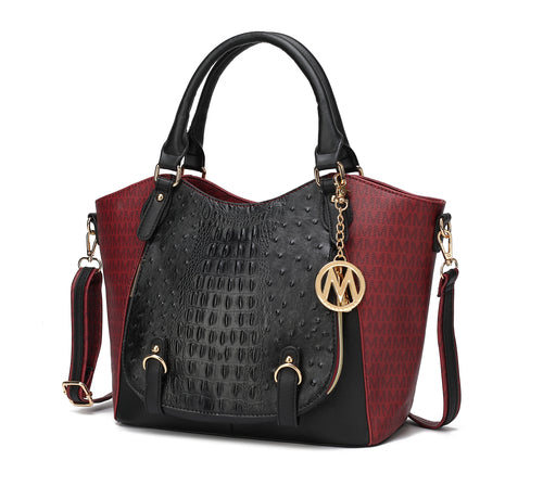 Jacqueline Signature Satchel Handbag