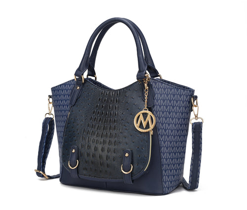 Jacqueline Signature Satchel Handbag