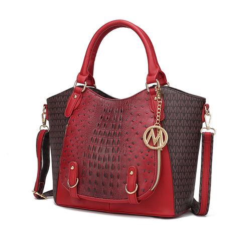 Jacqueline Signature Satchel Handbag