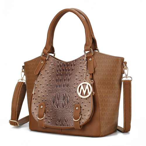Jacqueline Signature Satchel Handbag