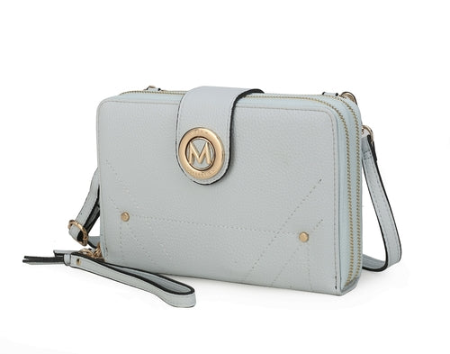 Sage Smartphone Wallet Convertible Crossbody Bag