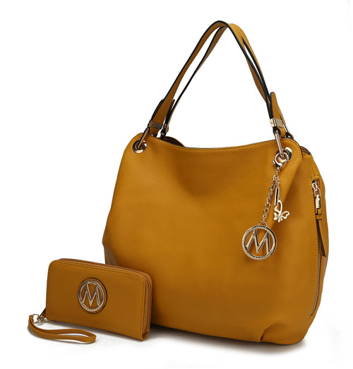 Fabienne Hobo Bag with Wallet