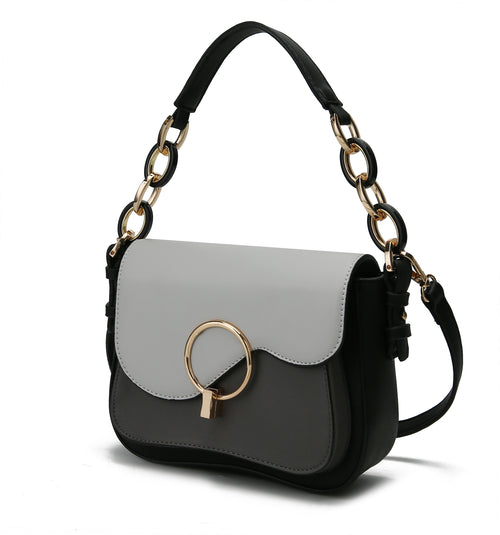 Fantasia Solid Crossbody Bag