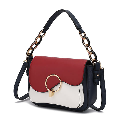 Fantasia Solid Crossbody Bag