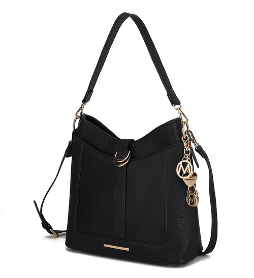 MKF Collection Geneva Vegan Leather Shoulder Bag by Mia K
