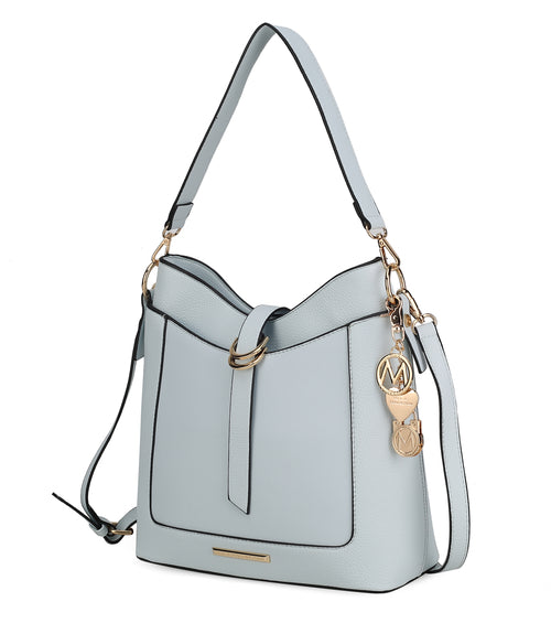 MKF Collection Geneva Vegan Leather Shoulder Bag by Mia K