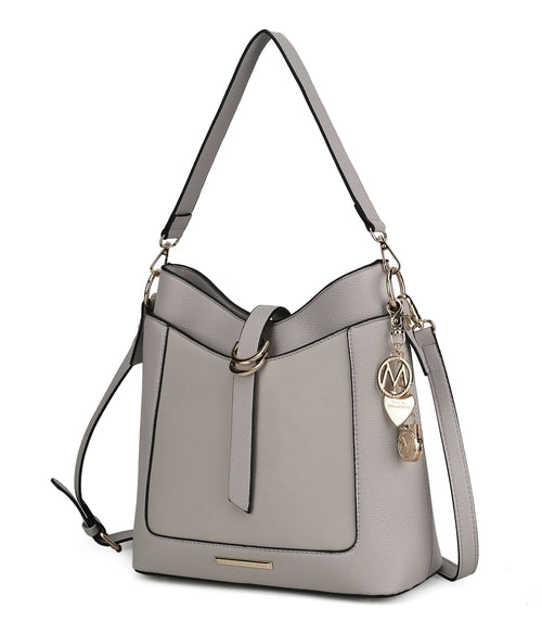 MKF Collection Geneva Vegan Leather Shoulder Bag by Mia K
