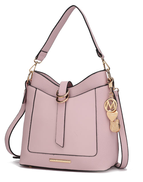 MKF Collection Geneva Vegan Leather Shoulder Bag by Mia K