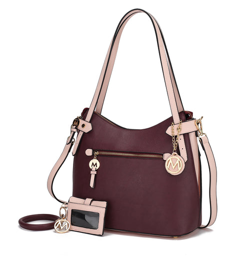 Jaseli Hobo with Wristlet Key Ring & card Holder