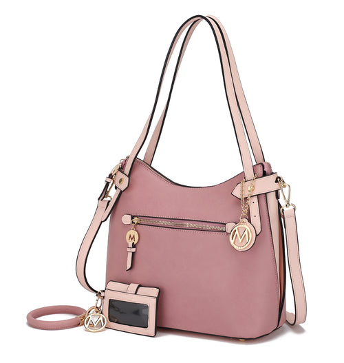 Jaseli Hobo with Wristlet Key Ring & card Holder