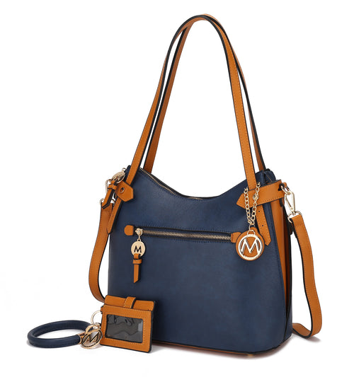 Jaseli Hobo with Wristlet Key Ring & card Holder