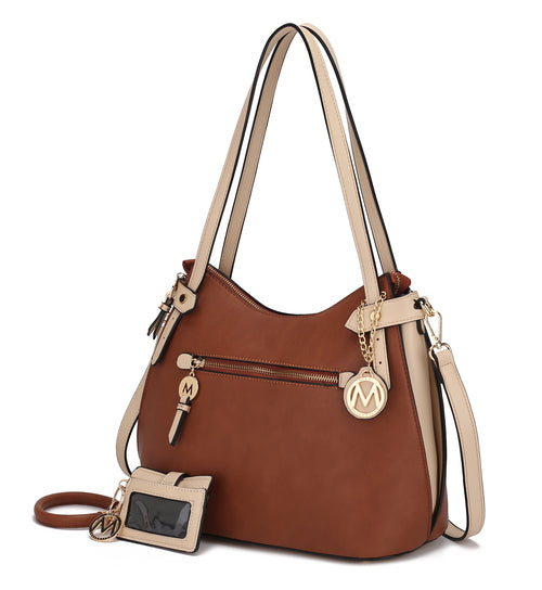 Jaseli Hobo with Wristlet Key Ring & card Holder