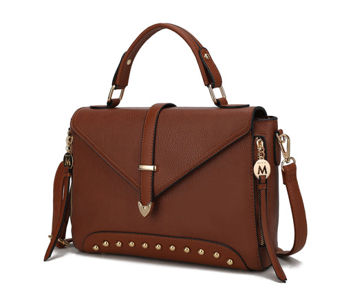 Angela Vegan Leather Women Satchel Bag